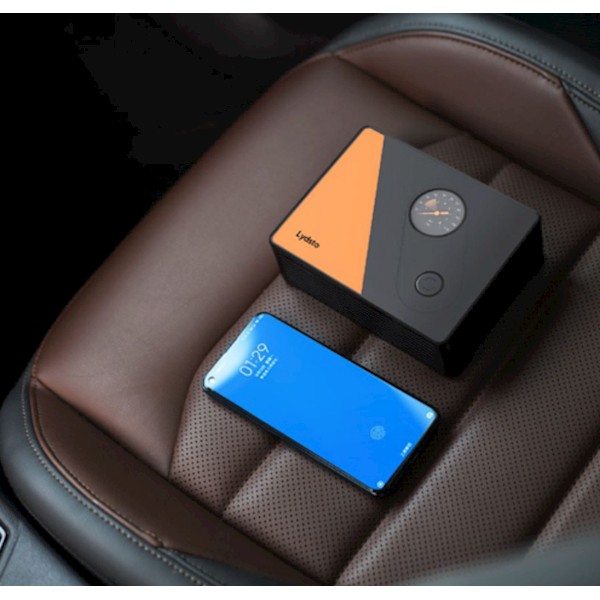 Xiaomi Lydsto YM-CQB02, Air Compressor, Black/Orange