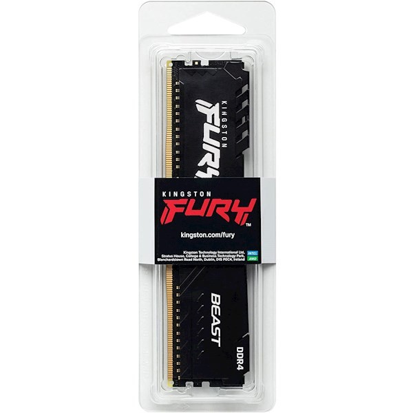 Kingston 32GB DDR4 2666Hz FURY Beast Black Memory Module | KF426C16BB/32