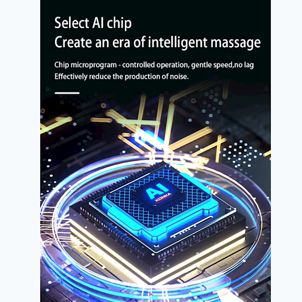 ALLX AXM-324G, 18W, 3200Rpm, Mini Massage Gun, Gray