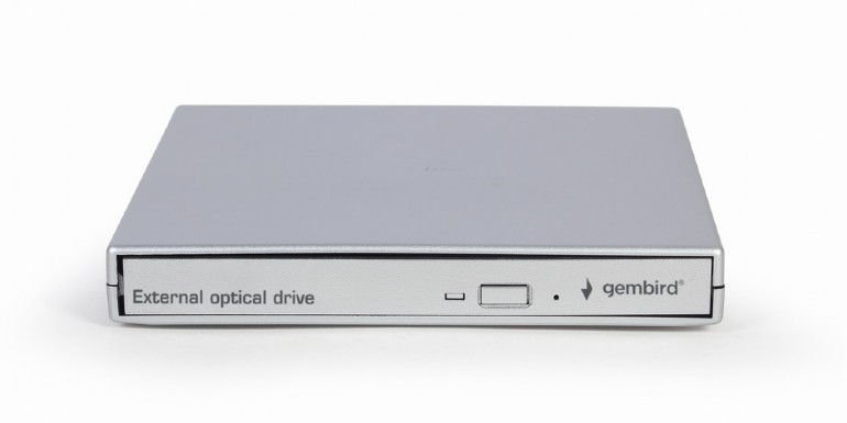 Gembird DVD-USB-02-SV External USB DVD Drive Silver