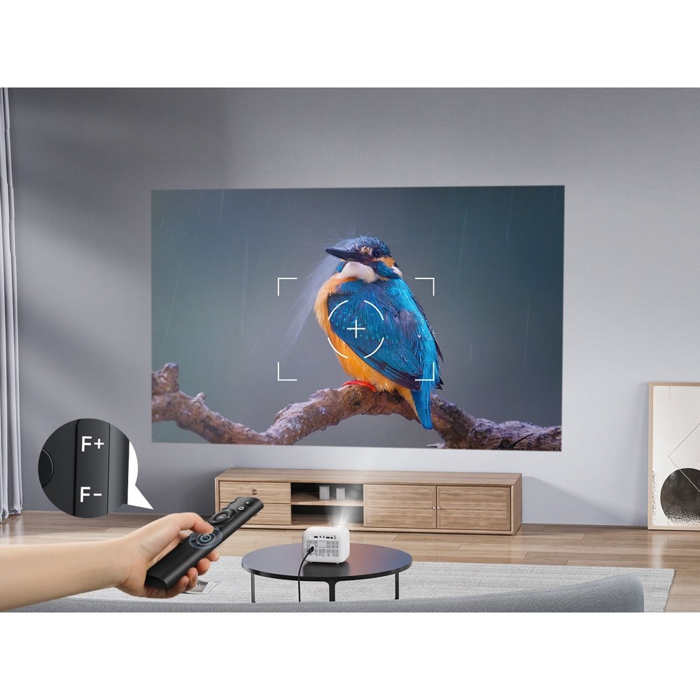 Yaber L1 Home Cinema, LCD Projector, 1280x720, 400lm, White