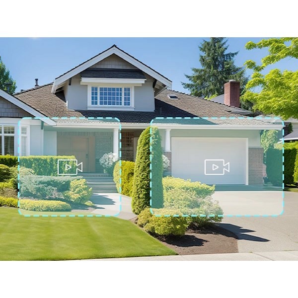 Blurams S20C Omni, Wireless Outdoor Security Camera, White