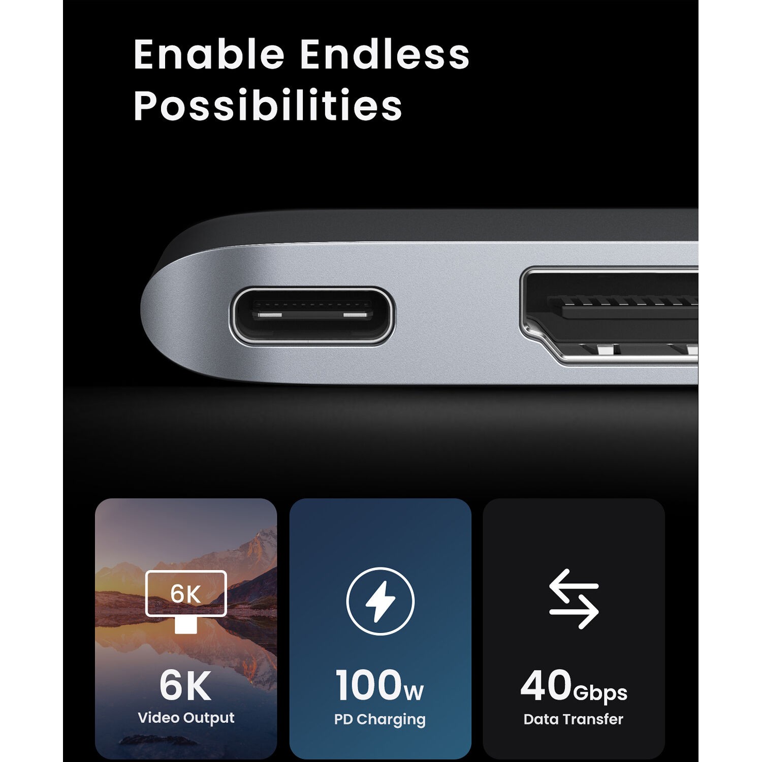 Ugreen (80856) USB-C Multifunction Adapter