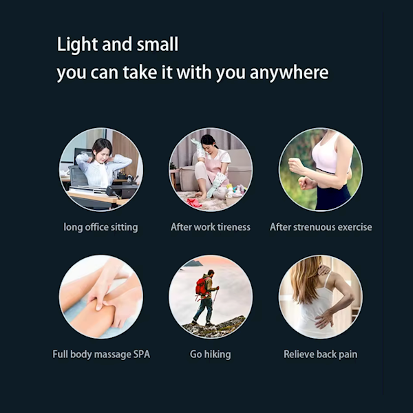 ALLX AXM-324G, 18W, 3200Rpm, Mini Massage Gun, Gray