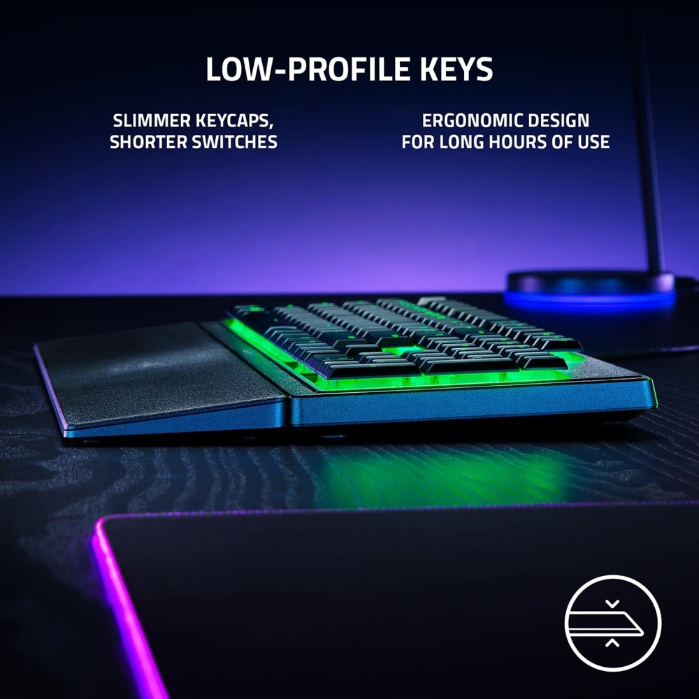 Razer Keyboard Ornata V3 X RGB 104key USB EN, black RZ03-04470100-R3M1