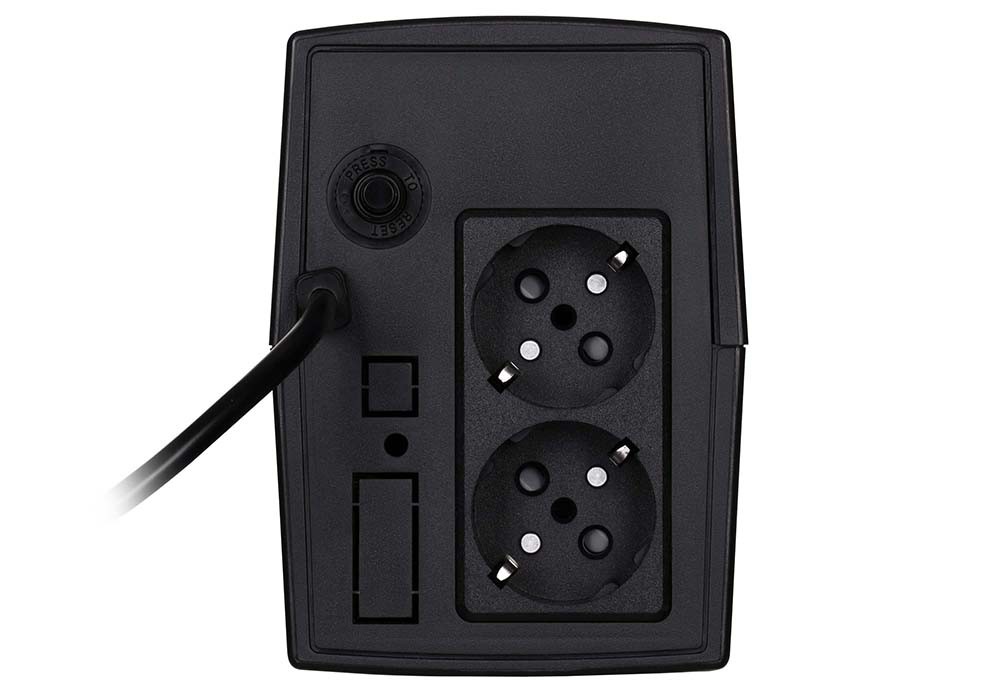 2E ED850, 850VA/480W, LED, 2xSchuko 2E-ED850