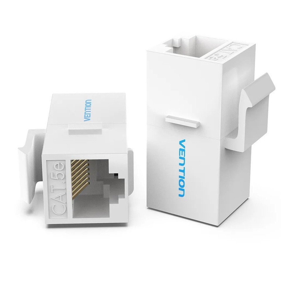 Vention VDD-B07-W Cat.5E UTP Keystone Jack Coupler White