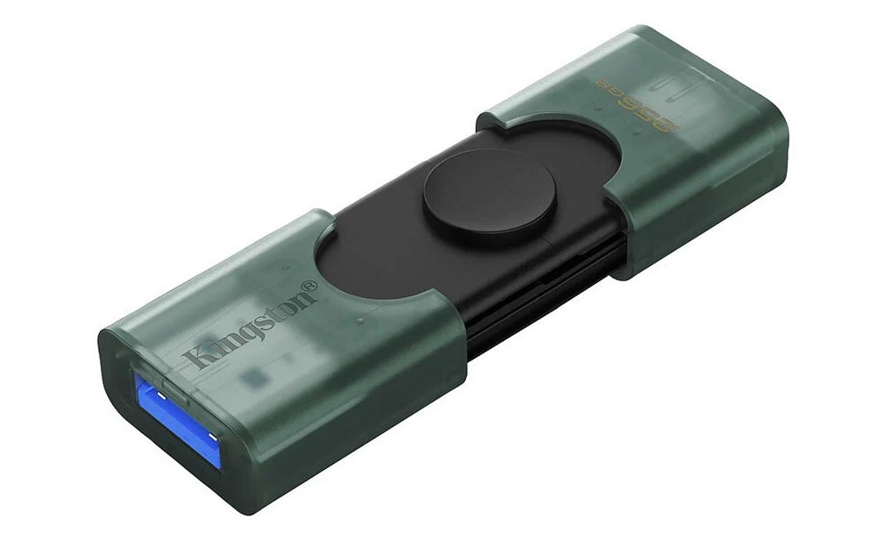 Kingston  DataTraveler® Duo - USB Type-A and Type-C - Flash Drive 256GB