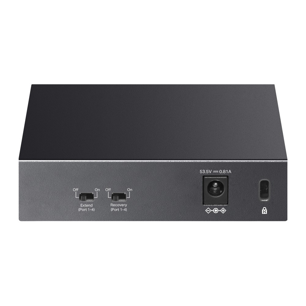 TP-Link LS105LP, 5-Port 10/100Mbps Desktop Switch with 4-Port PoE+