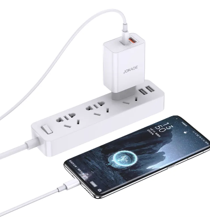 JOKADE JB028 KAITAI Series PD25W+QC3.0 charger set (EU) (Type-C to Lightning)