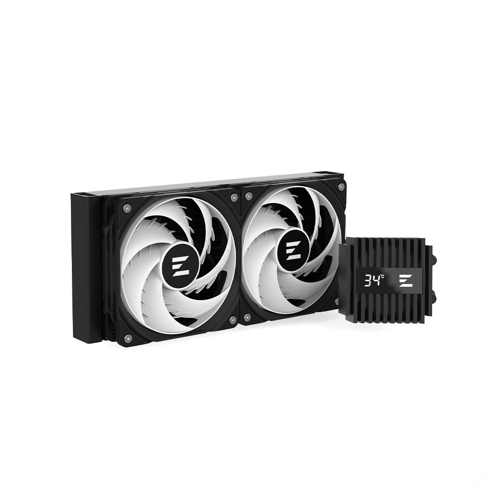Zalman LCS Alpha 2 A24 ARGB, LGA1700, 1200, 115x, AM5, AM4, TDP 320W, black ALPHA2A24BLACK