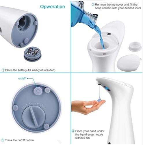 ავტომატური სითხის დისპენსერი 200მლ.