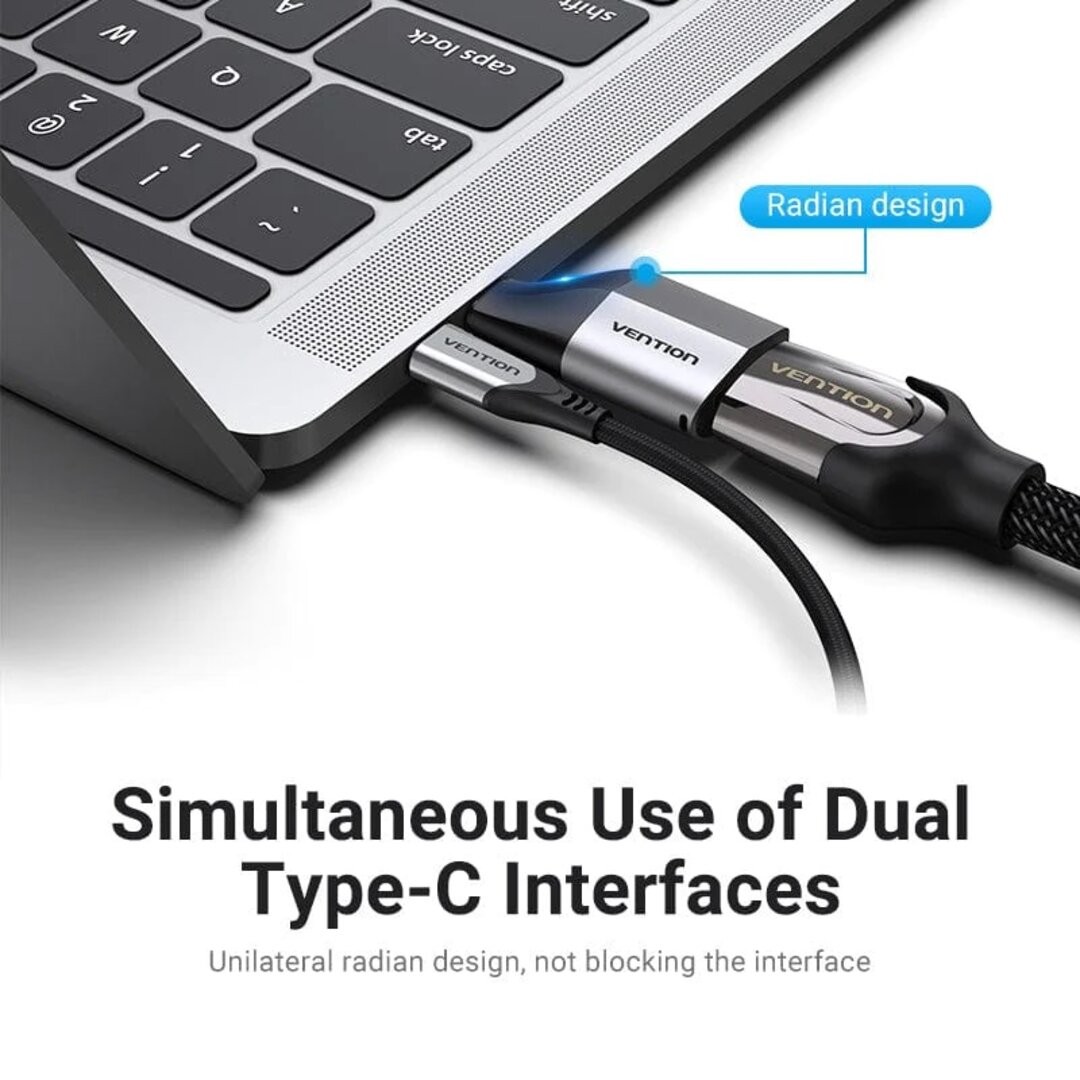 Vention TCAH0 Type-C to HDMI Adapter Gray Alloy Type