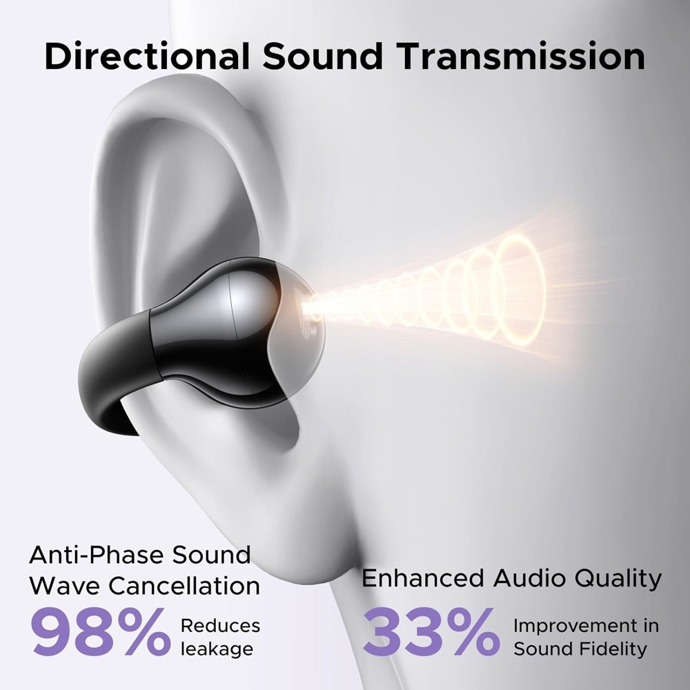 Ugreen WS209 (45785) HiTune S3, Earbuds, Wireless, Bluetooth, IPX5, Black