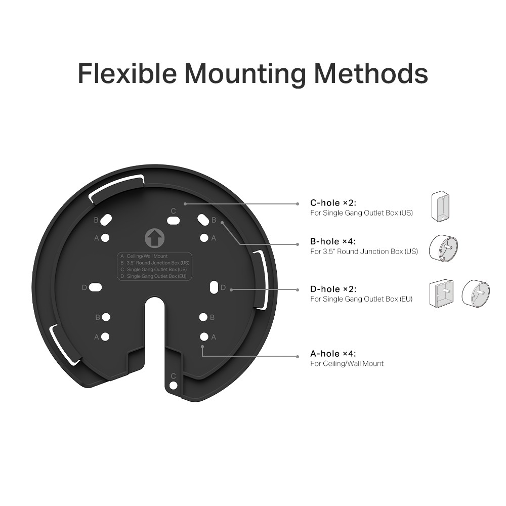 TP-Link, Deco X50-PoE(3-pack), Ceiling-Mount AX3000 Whole Home Mesh Wi-Fi 6 System with PoE