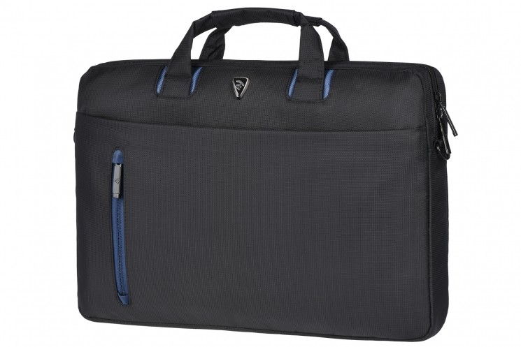 2E 15.6" Laptop Bag Black/Navy 2E-CBN415BK