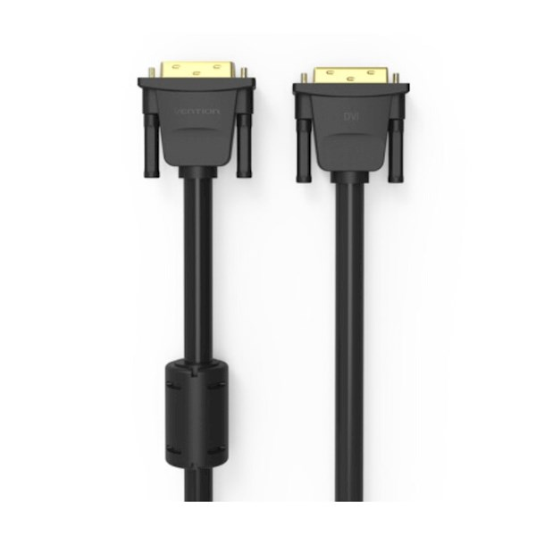 VENTION EAABH DVI(24+1) Male to Male Cable 2M Black