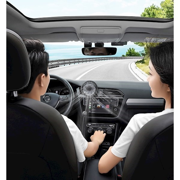 Ugreen LP436 (10421) Air Vent Car Electric Fan, Black