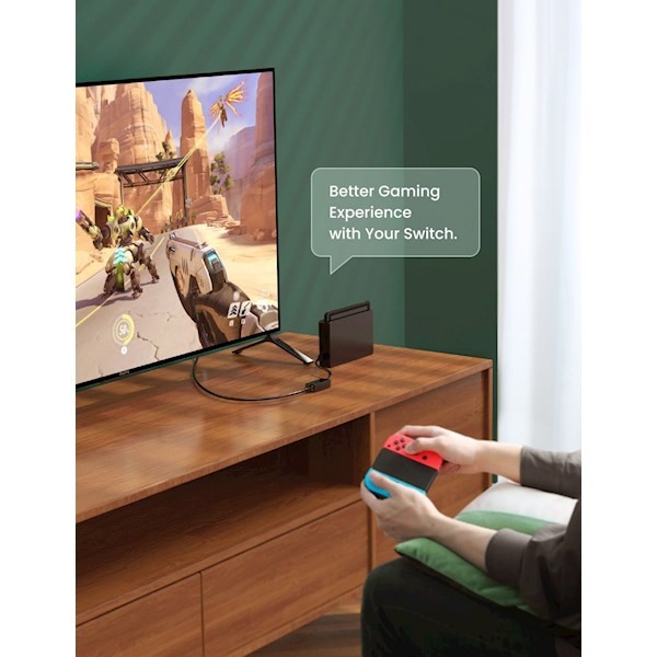 Ugreen CR111 (20256) USB 3.0 to RJ45 Gigabit Ethernet Adapter, Black