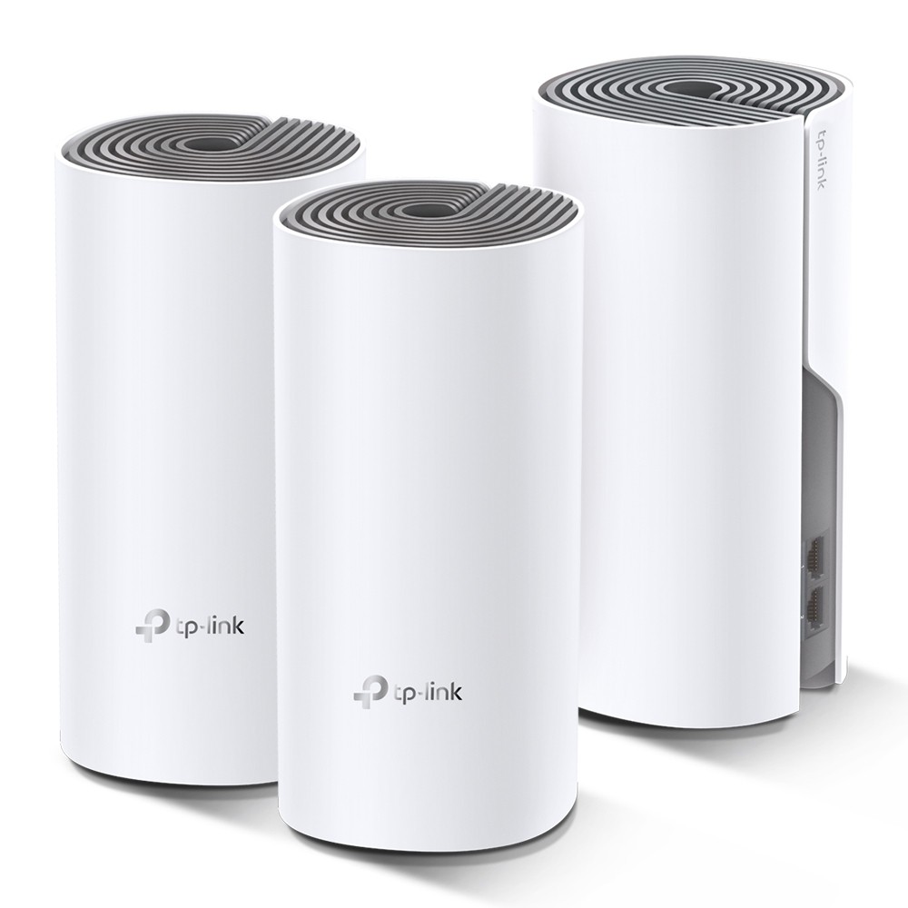 TP-Link Deco E4(3-pack), AC1200 Whole Home Mesh Wi-Fi System