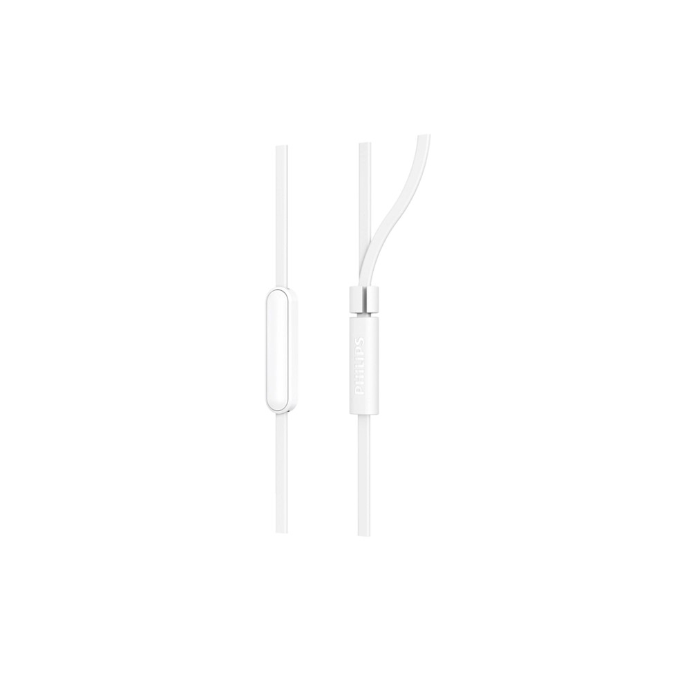 Philips TAE1105 In-ear Mic White Headphones TAE1105WT/00