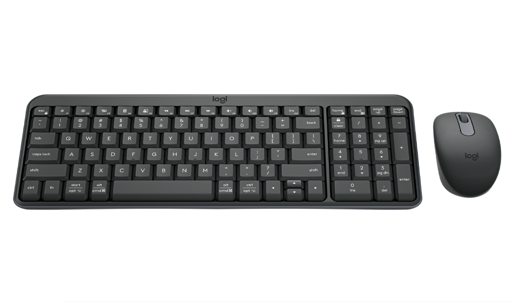 Logitech MK250 Compact Bluetooth Wireless Combo Graphite
