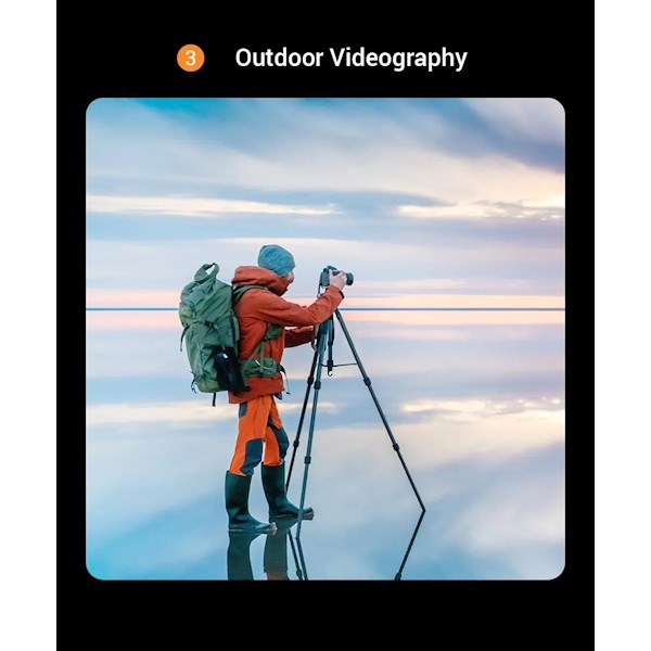 Ugreen LP661 (15187), Specialized Tripod, Black