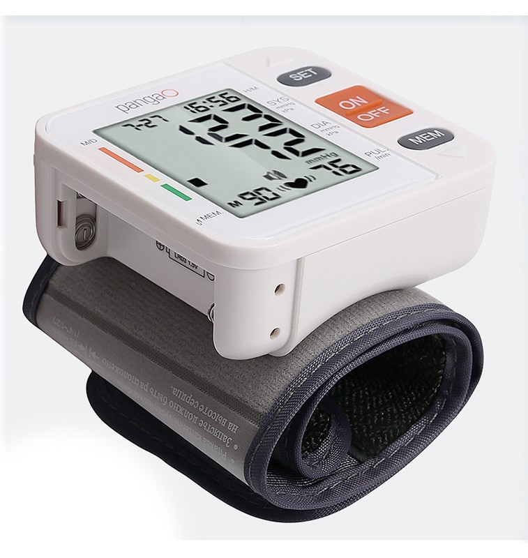 PangaO PG-800A36 Wrist blood Pessure Monitor (without battery, Only with Russian voice)