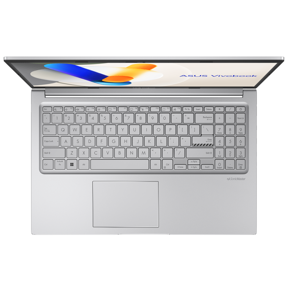 Asus Vivobook 15 / X1504VA-BQ688 / i3-1315U / UMA / 16GB / 512GB / 15.6 FHD / SILVER / NoOS 90NB10J2-M01Y30