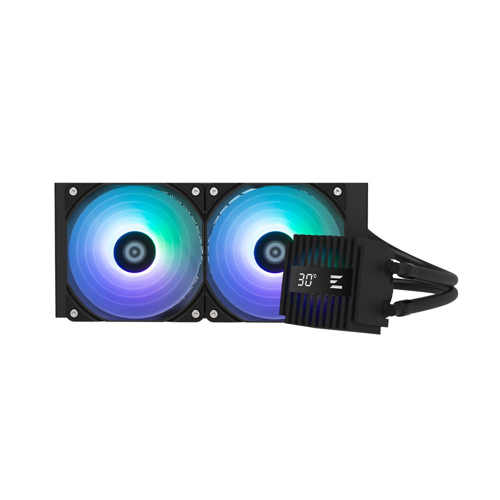 Zalman LCS Alpha 2 A24 ARGB, LGA1700, 1200, 115x, AM5, AM4, TDP 320W, black ALPHA2A24BLACK